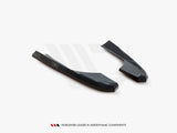 Rear Side Splitters V.2 compatible with Audi RS 3 Sedan 8V Facelift