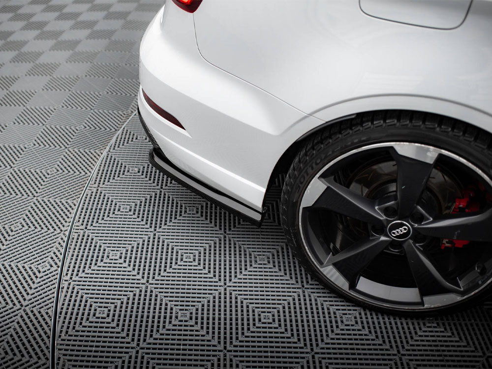 Rear Side Splitters V.2 compatible with Audi RS 3 Sedan 8V Facelift