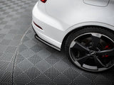 Rear Side Splitters V.2 compatible with Audi RS 3 Sedan 8V Facelift