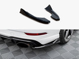 Rear Side Splitters V.3 compatible with Audi RS 3 Sedan 8V Facelift