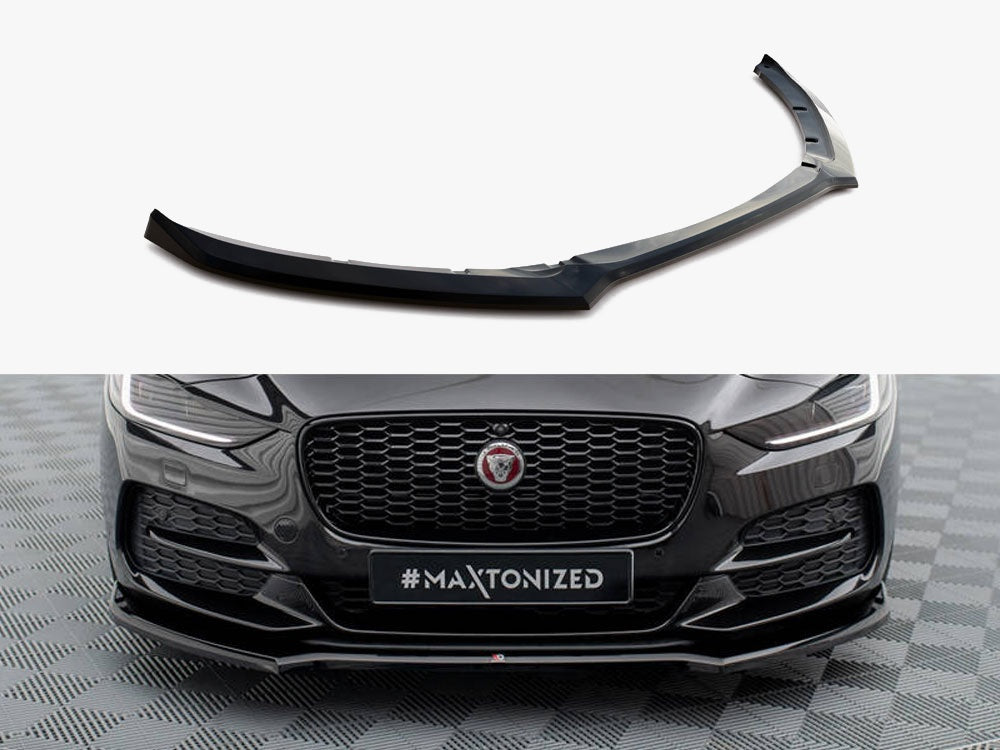 Front Splitter V.1 compatible with Jaguar XE X760 Facelift