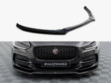 Front Splitter V.1 compatible with Jaguar XE X760 Facelift