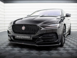 Front Splitter V.1 compatible with Jaguar XE X760 Facelift