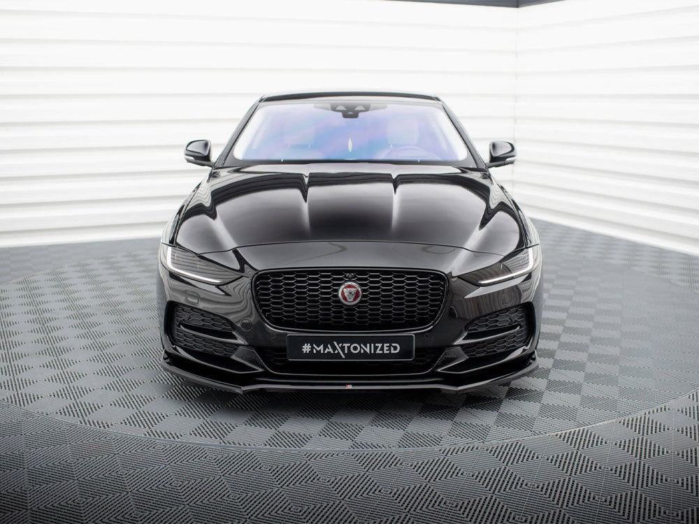 Front Splitter V.1 compatible with Jaguar XE X760 Facelift