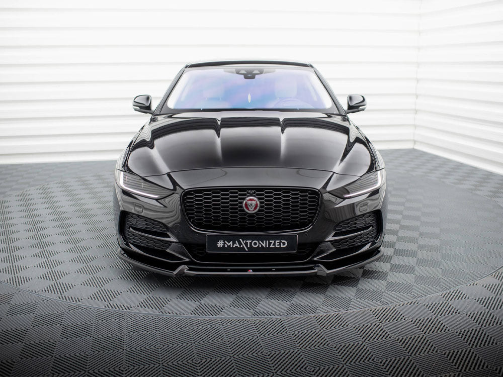 Front Splitter V.2 compatible with Jaguar XE X760 Facelift