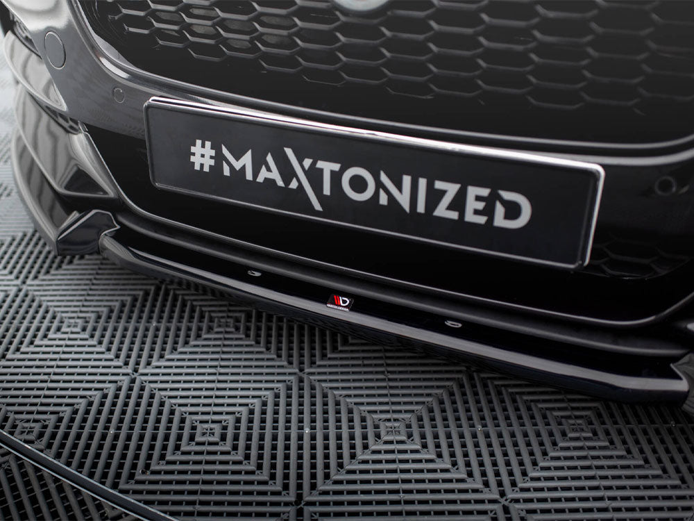 Front Splitter V.2 compatible with Jaguar XE X760 Facelift