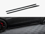 Side Skirts Diffusers compatible with Jaguar XE X760 Facelift