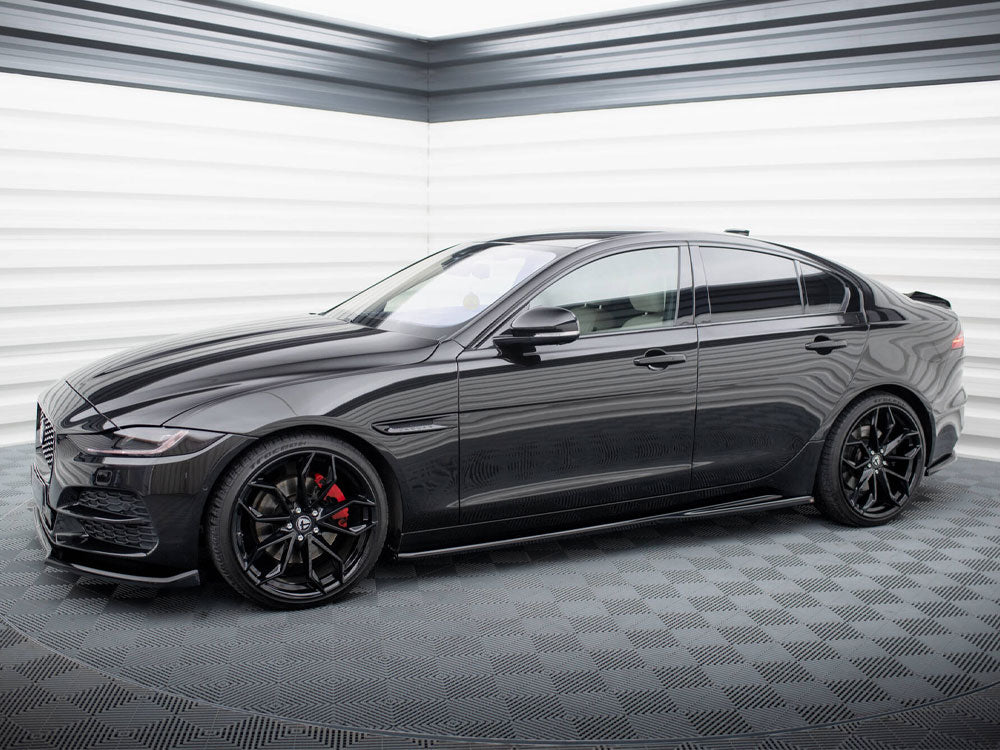 Side Skirts Diffusers compatible with Jaguar XE X760 Facelift