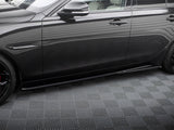 Side Skirts Diffusers compatible with Jaguar XE X760 Facelift