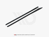 Side Skirts Diffusers compatible with Jaguar XE X760 Facelift