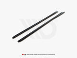Side Skirts Diffusers compatible with Jaguar XE X760 Facelift