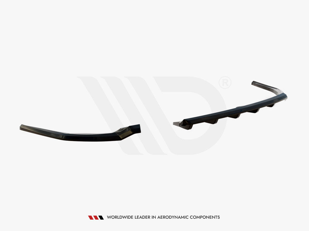 Rear Splitter (Vertical Bars) compatible with Jaguar XE X760 Facelift