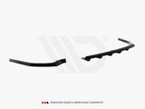 Rear Splitter (Vertical Bars) compatible with Jaguar XE X760 Facelift