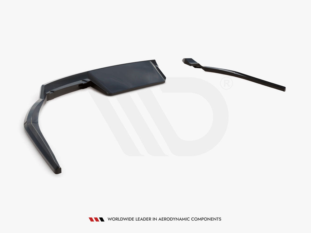 Rear Splitter (Vertical Bars) compatible with Jaguar XE X760 Facelift