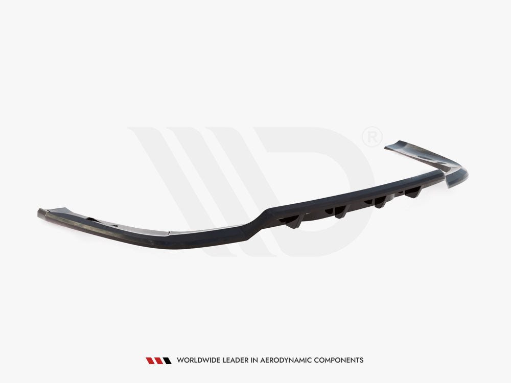 Central Rear Splitter (Vertical Bars) compatible with Chrysler Pacifica Mk2 Facelift