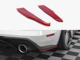 Rear Side Splitters V.2 compatible with Ford Mustang Mk6 Facelift