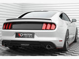 Rear Side Splitters V.2 compatible with Ford Mustang Mk6 Facelift