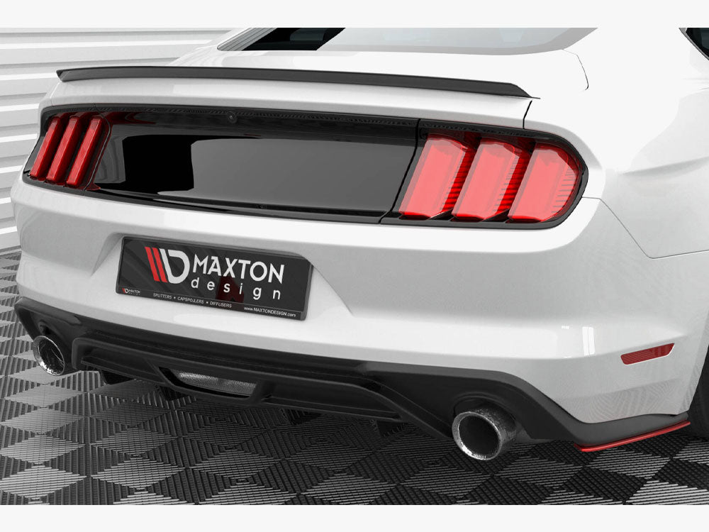 Rear Side Splitters V.2 compatible with Ford Mustang Mk6 Facelift