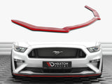 Front Splitter V.2 compatible with Ford Mustang Mk6 Facelift