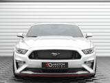 Front Splitter V.2 compatible with Ford Mustang Mk6 Facelift