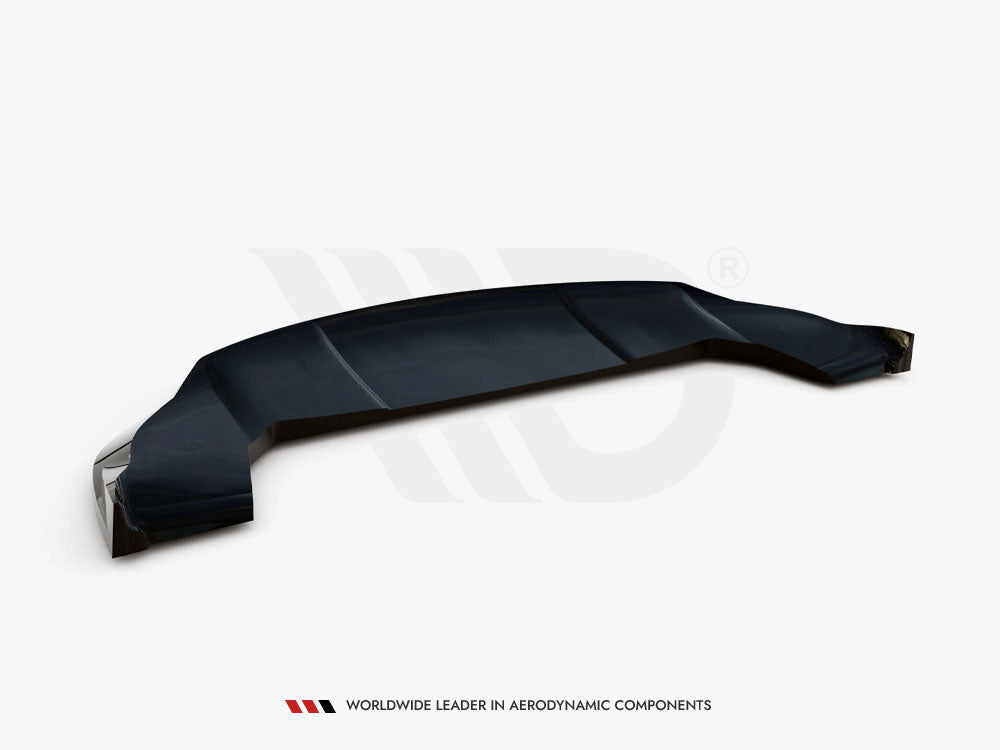 Front Splitter V.1 compatible with Tesla Model X Mk1 Facelift