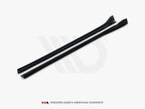 Side Skirts Diffusers compatible with Tesla Model X Mk1 Facelift
