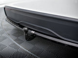 Rear Splitter (Vertical Bars) compatible with Tesla Model X Mk1 Facelift