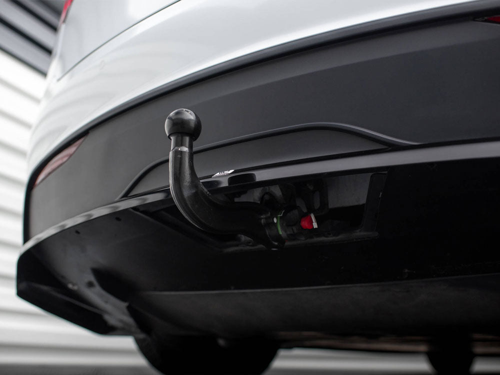 Rear Splitter (Vertical Bars) compatible with Tesla Model X Mk1 Facelift