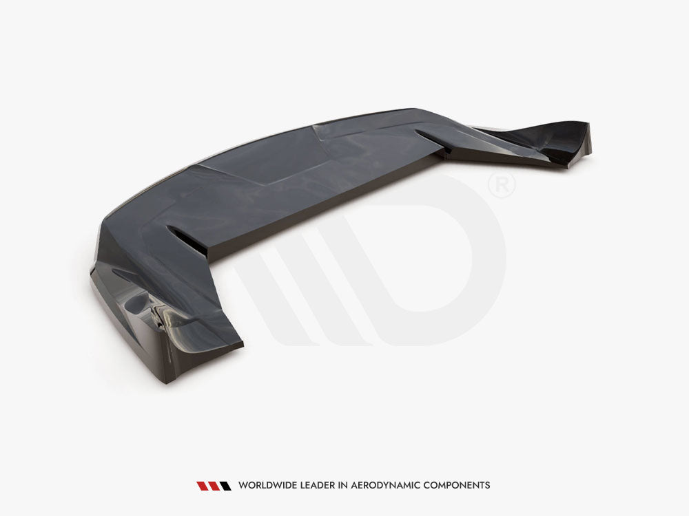 Rear Splitter (Vertical Bars) compatible with Tesla Model X Mk1 Facelift