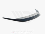 Front Splitter V.1 compatible with Skoda Superb Mk3 - Carbon Look