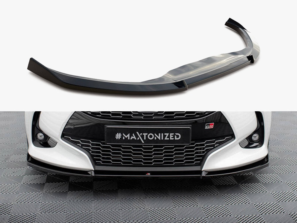 Front Splitter V.3 compatible with Toyota Yaris Mk4