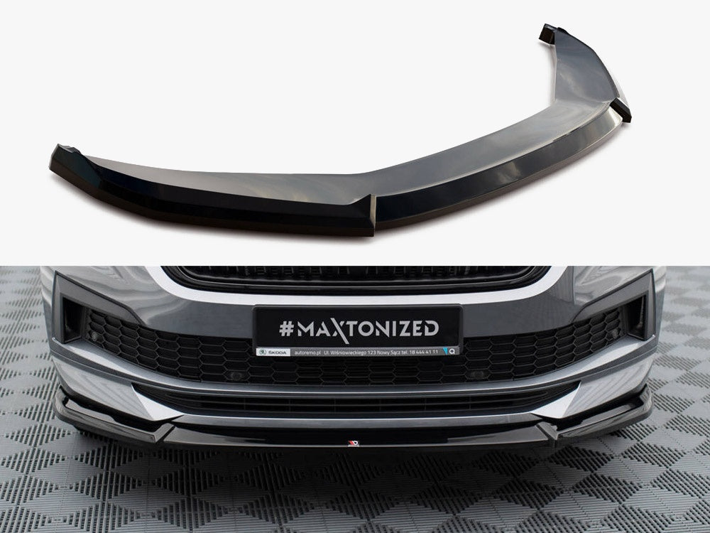 Front Splitter V.1 compatible with Skoda Kodiaq Sportline Mk1 Facelift