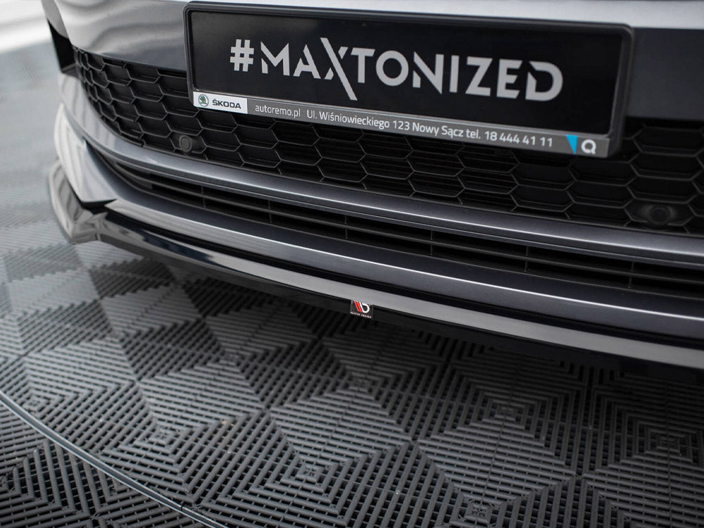 Front Splitter V.2 compatible with Skoda Kodiaq Sportline Mk1 Facelift