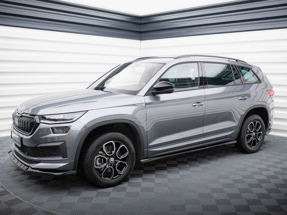 Side Skirts Diffusers compatible with Skoda Kodiaq Sportline Mk1 Facelift