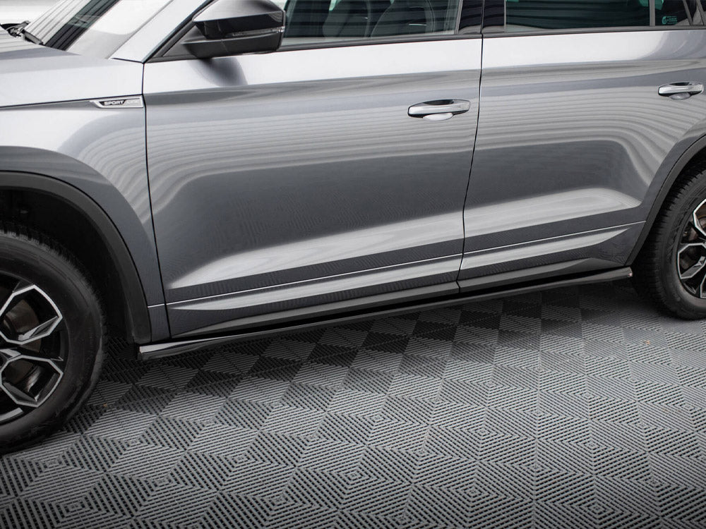 Side Skirts Diffusers compatible with Skoda Kodiaq Sportline Mk1 Facelift