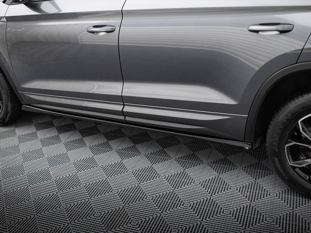Side Skirts Diffusers compatible with Skoda Kodiaq Sportline Mk1 Facelift