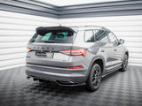 Rear Splitter (Vertical Bars) compatible with Skoda Kodiaq Sportline Mk1 Facelift