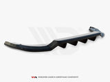 Rear Splitter (Vertical Bars) compatible with Skoda Kodiaq Sportline Mk1 Facelift
