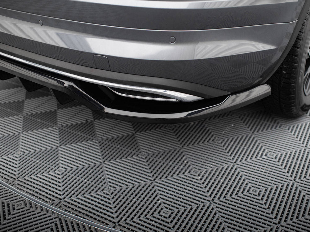 Rear Splitter (Vertical Bars) compatible with Skoda Kodiaq Sportline Mk1 Facelift