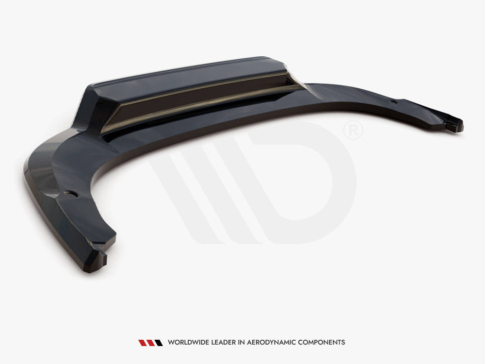 Rear Splitter (Vertical Bars) compatible with Skoda Kodiaq Sportline Mk1 Facelift