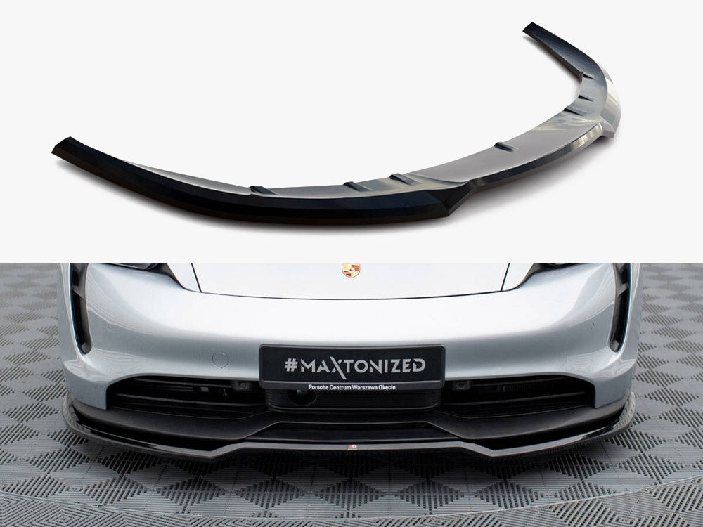 Front Splitter compatible with Porsche Taycan / Taycan 4 / Taycan 4S / Taycan GTS Mk1
