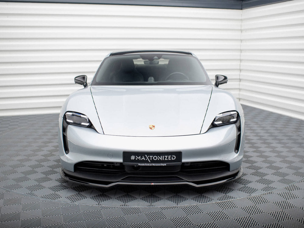 Front Splitter compatible with Porsche Taycan / Taycan 4 / Taycan 4S / Taycan GTS Mk1