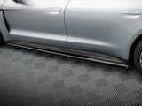 Side Skirts Diffusers compatible with Porsche Taycan Sport Design / Taycan 4 Sport Design / Taycan 4S Sport Design / Taycan GTS Sport Design Mk1