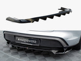 Rear Splitter (Vertical Bars) compatible with Porsche Taycan / Taycan 4 / Taycan 4S / Taycan GTS Mk1