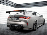 Carbon Spoiler With External Brackets Uprights + LED compatible with BMW M4 G82 / G82 Facelift / M440i / 4 M-Pack G22 / G22 Facelift