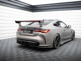 Carbon Spoiler With External Brackets Uprights + LED compatible with BMW M4 G82 / G82 Facelift / M440i / 4 M-Pack G22 / G22 Facelift