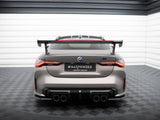 Carbon Spoiler With External Brackets Uprights + LED compatible with BMW M4 G82 / G82 Facelift / M440i / 4 M-Pack G22 / G22 Facelift