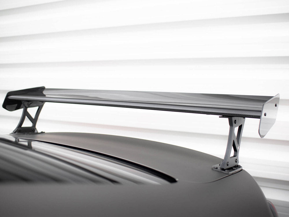 Carbon Spoiler With External Brackets Uprights + LED compatible with BMW M4 G82 / G82 Facelift / M440i / 4 M-Pack G22 / G22 Facelift