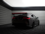 Carbon Spoiler With External Brackets Uprights + LED compatible with BMW M4 G82 / G82 Facelift / M440i / 4 M-Pack G22 / G22 Facelift
