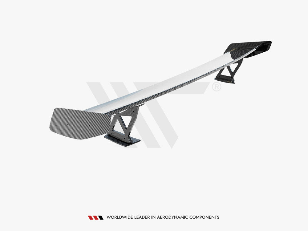 Carbon Spoiler With External Brackets Uprights + LED compatible with BMW M4 G82 / G82 Facelift / M440i / 4 M-Pack G22 / G22 Facelift
